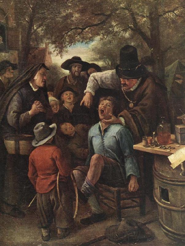 Jan Steen The Quackdoctor Germany oil painting art